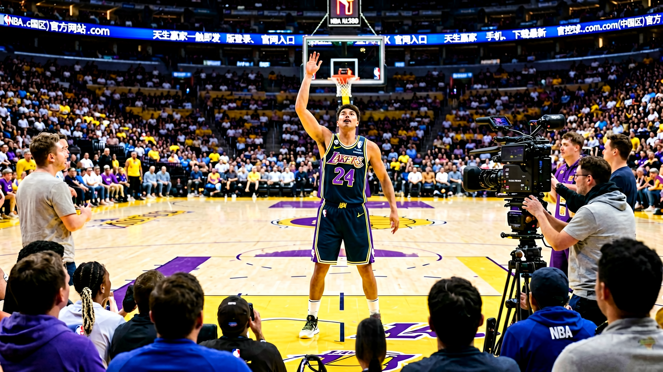 NBA湖人vs勇士比赛现场精彩瞬间
