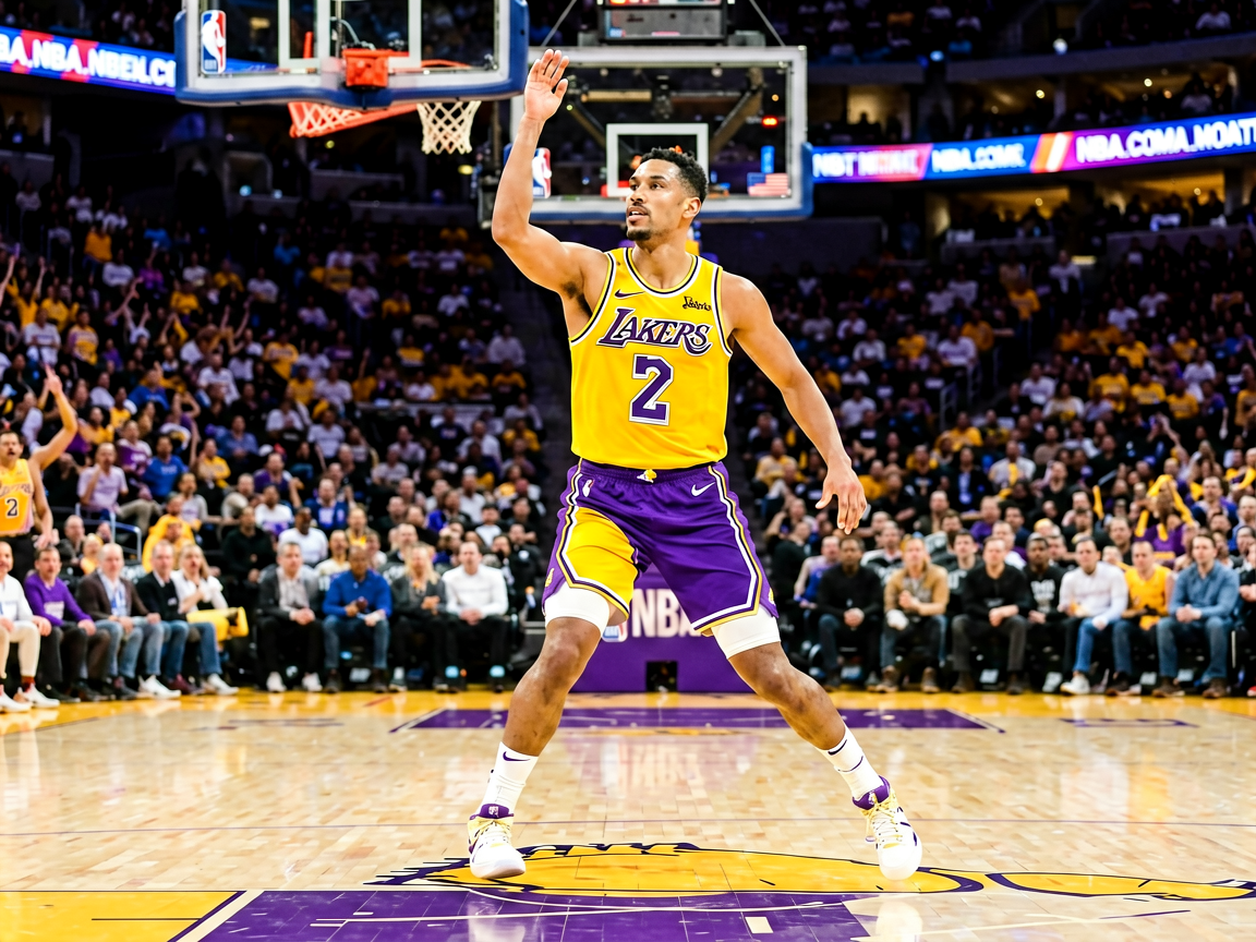 NBA季后赛湖人队比赛精彩瞬间